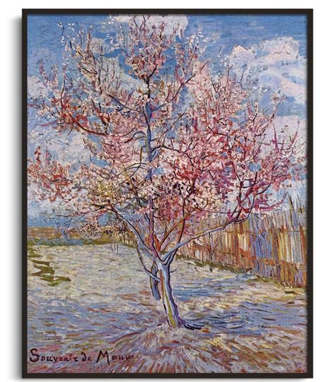 Vincent Van Gogh Galerie Montblanc Pecher En Fleur Souvenir De Mauve