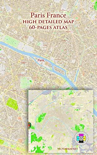 Paris France Tourist Map Paris Greater France Street Map Exact High