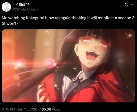 Yumeko Grabbing Her Own Boob Kakegurui Image Gallery Know Your Meme