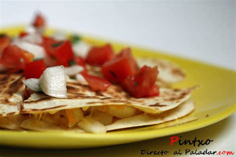 Quesadillas De Chorizo Y Queso Receta