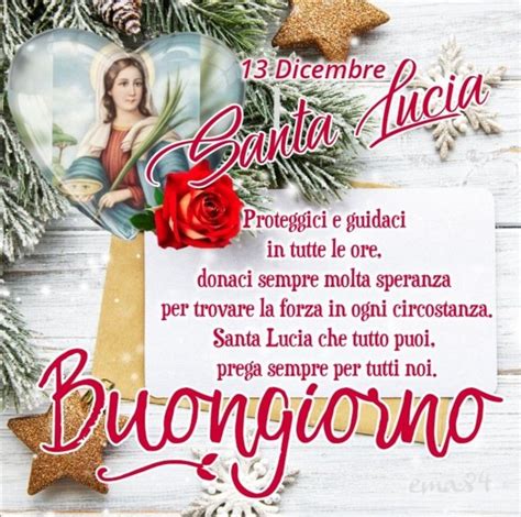 13 Dicembre Santa Lucia Buongiorno Santa Lucia Buongiorno Immagini