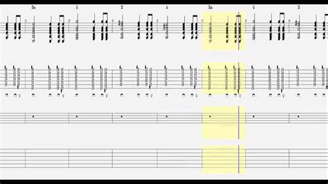 Green Day Boulevard Of Broken Dreams Acoustic Guitar Tab HD YouTube