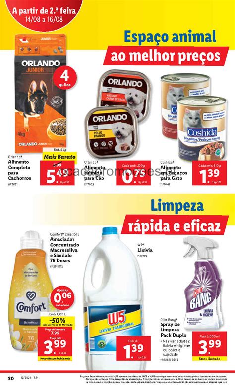 Antevisão Folheto LIDL Oportunidades Promoções 14 agosto a 16 agosto