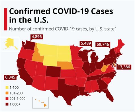 Coronavirus (COVID-19) Map Of (United States) | World Map With Countries