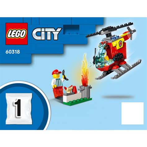 Lego Fire Helicopter Set 60318 Instructions Brick Owl Lego Marketplace