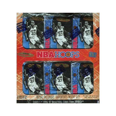 1996 97 Skybox Hoops Series 1 Basketball 36 Pack Retail Jumbo Box