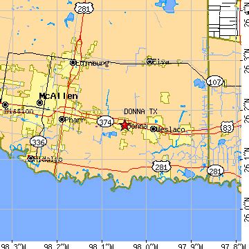 Donna, Texas (TX) ~ population data, races, housing & economy