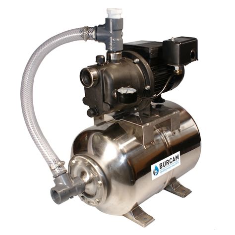 Burcam 3 4 Hp 115 And 230 Volt 14 17 Gpm Thermoplastic Shallow Well Jet Pump 506227pss At