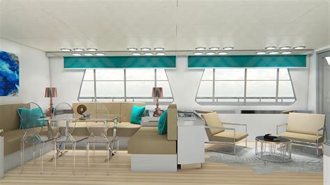 Motor Yacht Interior Design on Behance