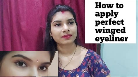 How To Apply Perfect Winged Eyeliner Eyeliner Kaise Lagaye Eyeliner