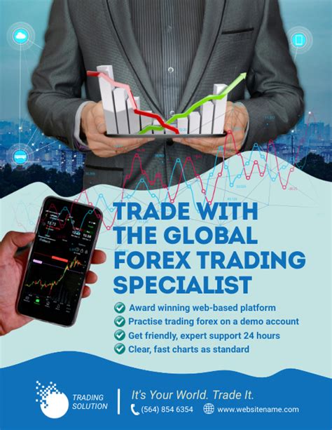 Forex Trading Flyer Template Postermywall