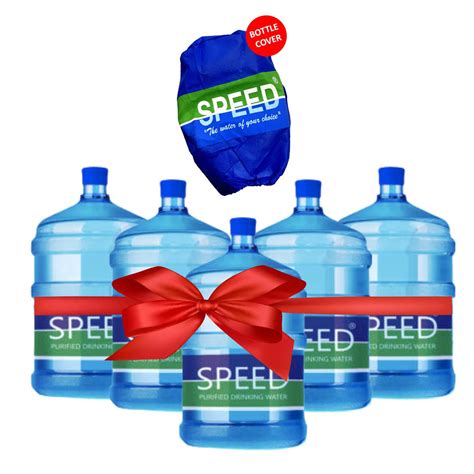 19 Liters 5 Bottles – Speed Water