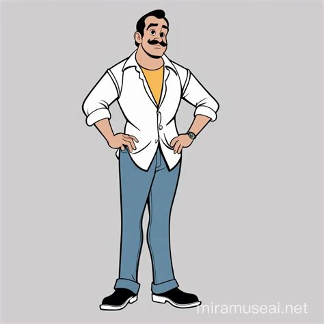 Ernesto de la Cruz Disney Vector Art Illustration | MUSE AI