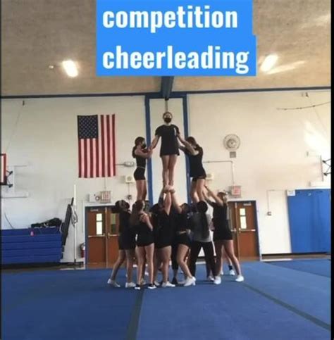 This is competitive cheerleading by Be Elite On The Mat and Media