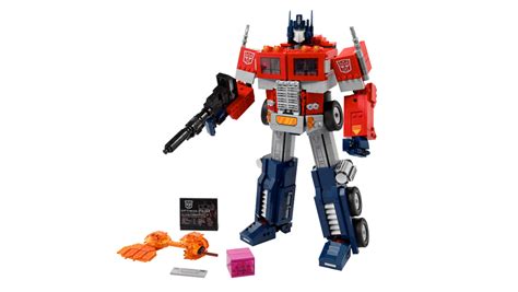 LEGO TRANSFORMERS Optimus Prime Set Seamlessly Transforms Itself - Nerdist