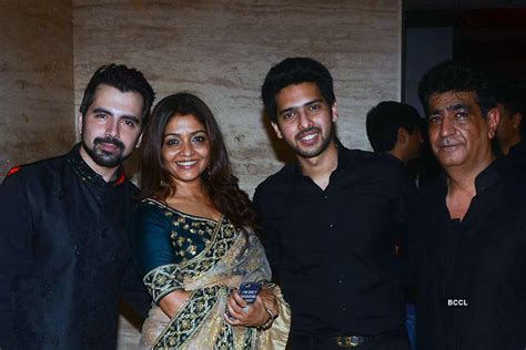 Krishan Kumar And Tanya Singh Pose For The Photogs During Their Diwali