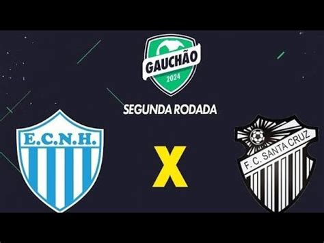 Novo Hamburgo x Santa Cruz GAUCHÃO 2024 2ª rodada PES21 PS4 YouTube