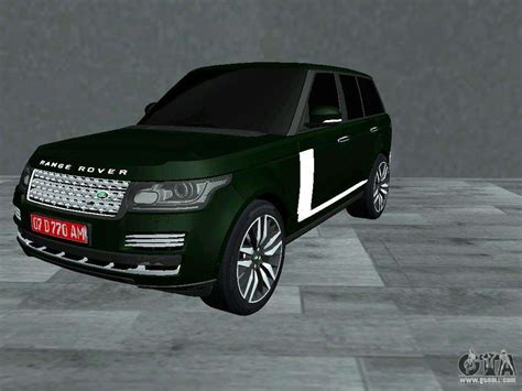 Range Rover SVAutobiography For GTA San Andreas