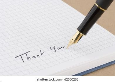 1,090 Fountain Pen Thank Writing You Images, Stock Photos & Vectors ...