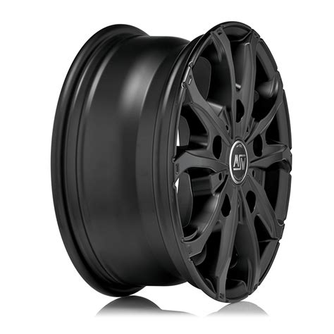 Msw By Oz Van Matt Black Alloy Wheels Wheelbase