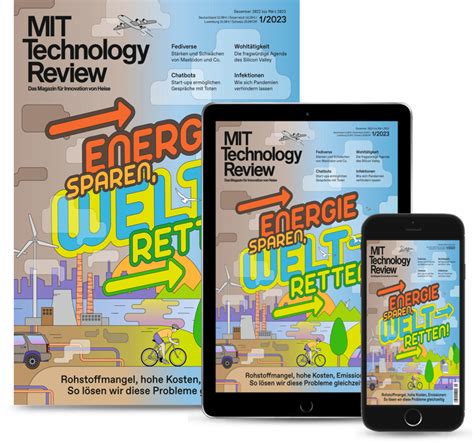 Mit Technology Review Jahresabo Plus Heise Shop