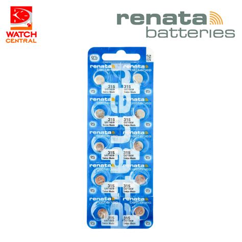 Renata Sr Sw Watch Battery Pack Of Pieces Lazada Ph