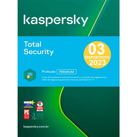 Kaspersky Total Security Dispositivos Ano Vers O Submarino