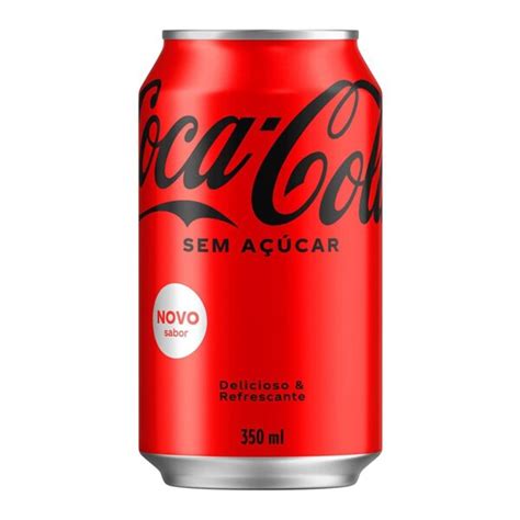 Coca Cola Zero Lata 350ml Mercadinho Ka