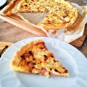 Quiche Knacki Jambon Fromage Recette Tarte Sal E