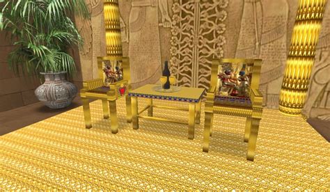 Second Life Marketplace - Egyptian Royal Throne