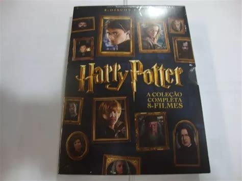 Box Original Cole O Completa Harry Potter Dvds Lacrado