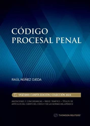 Código Procesal Penal 2024 Profesional Thomson Reuters Cuotas sin interés