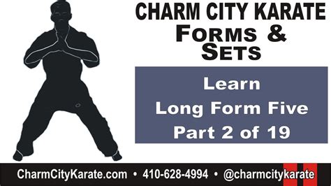 Learn Long Form 5 Part 2 Kenpo Forms And Sets Youtube