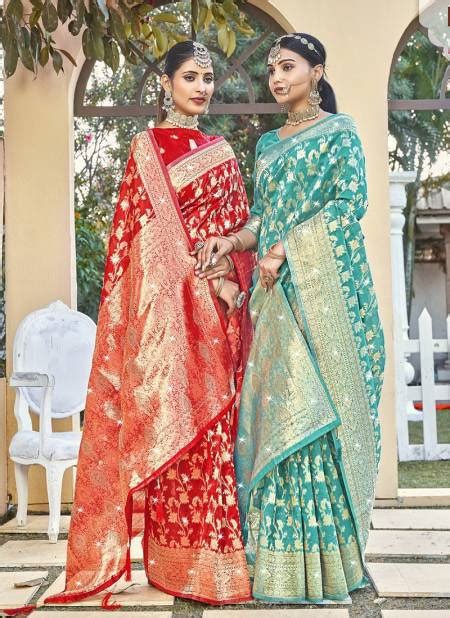 Chaaru Vol By Saroj Wedding Wear Sarees Catalog The Ethnic World