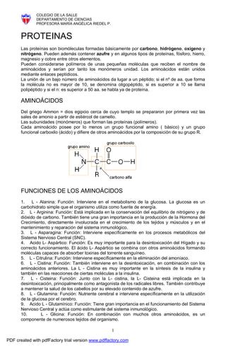 Proteinas Pdf