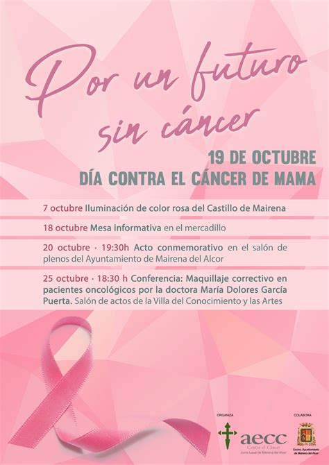 POR UN FUTURO SIN CÁNCER ES EL LEMA DEL MES ROSA DE LUCHA CONTRA EL