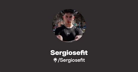 Sergiosefit Instagram Tiktok Linktree