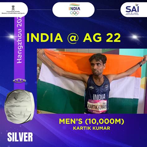 Asian Games Karthik Kumar And Gulveer Singh Claim Silver And Bronze