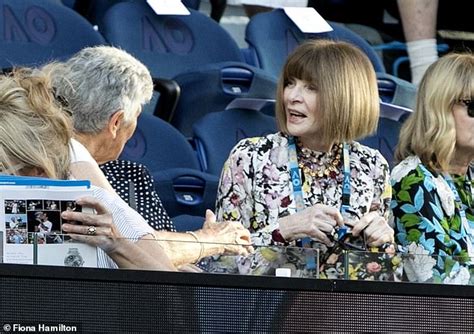 Anna Wintour Shows Off Her Age Defying Visage Without Sunglasses At The