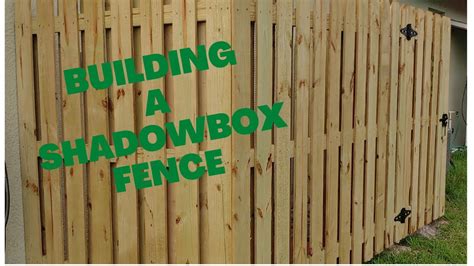 Shadowbox Fence Generator Enclosure YouTube