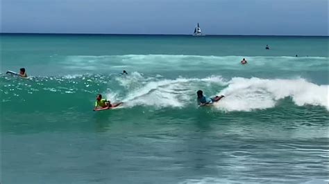 Kielan Nitta Bodyboarding Walls Waikiki Youtube