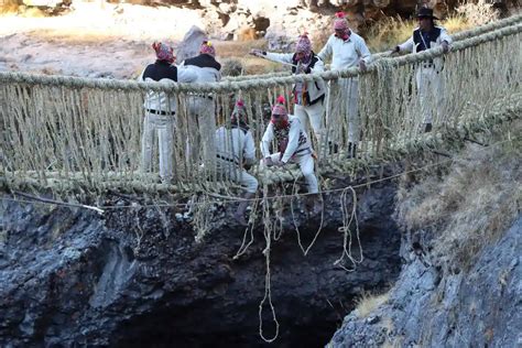 The Quechua Reweave the Last Inca Rope Bridge in Peru - Culturedarm