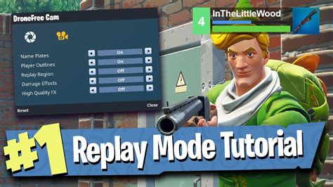 Fortnite Replay Mode Tutorial Walkthrough Explained Youtube