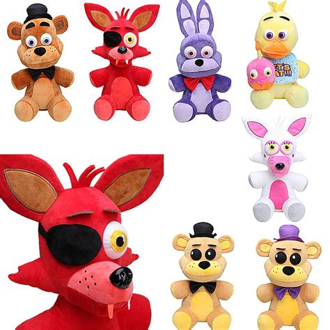 Buy Xsmart Global Fnaf Plushies Full Characters Fazbear Plush Five