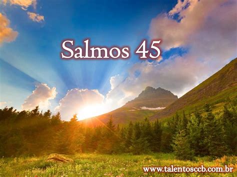 Salmo 45 Salmos