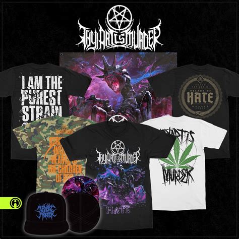 Thy Art Is Murder Decade Of Hate Merch Indie Merch Store