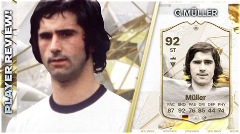 Best Finisher In The Game Icon 92 Rated Gerd Muller Review Ea