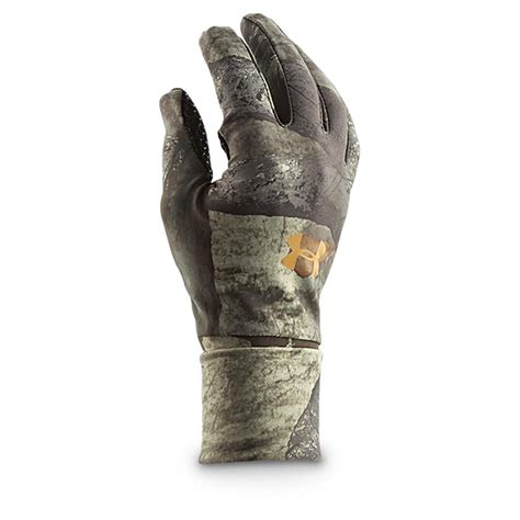 Under Armour ColdGear Camo Liner Gloves - 102581, Gloves & Mittens at ...