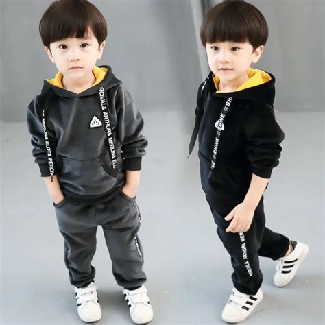 baby new fashion winter patchwork sets boys thickness pleuche autumn ...