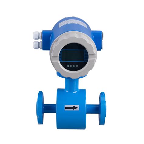 Smart Electromagnetic Water Flow Meter With Lcd Display Ma Rs